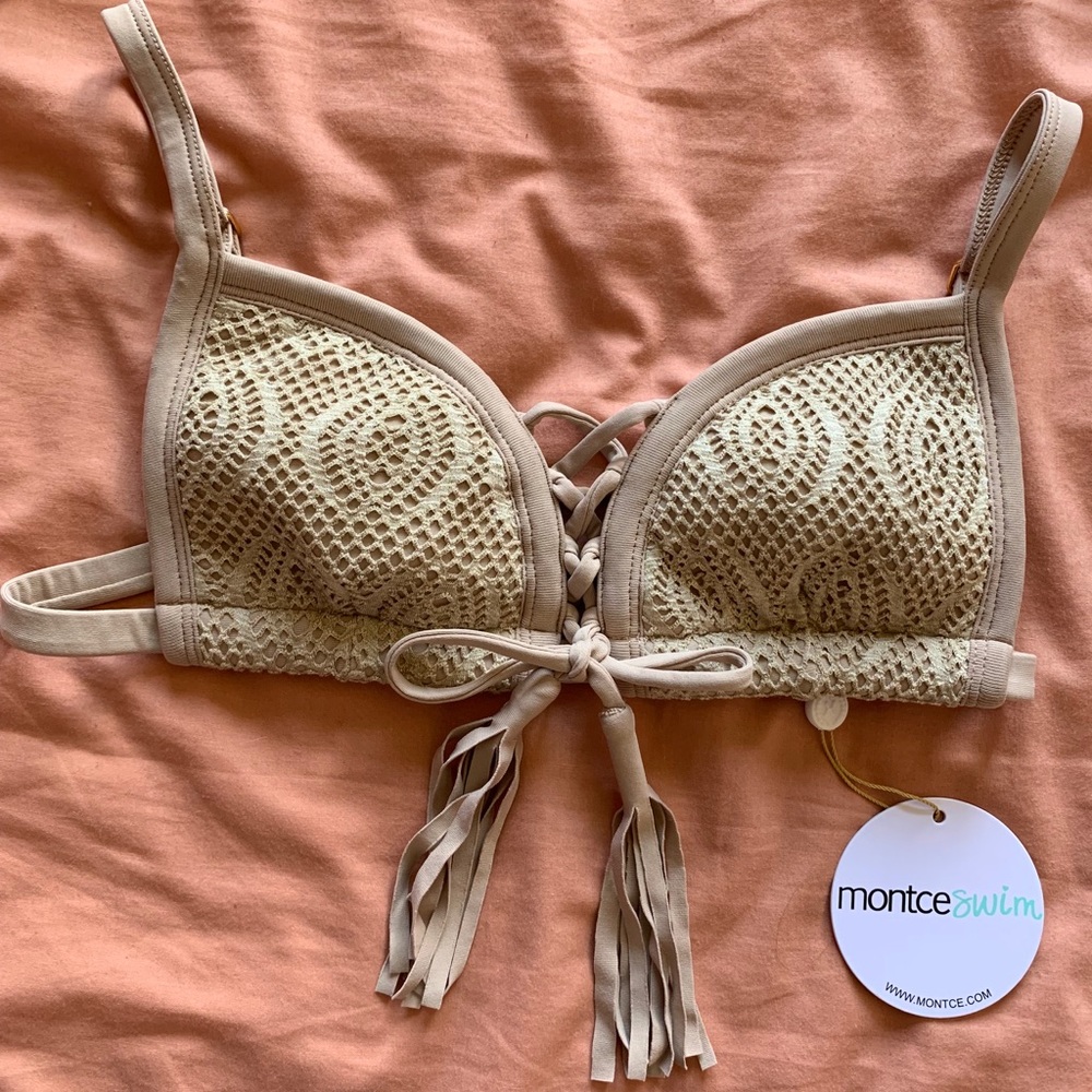 Montce Swim Palmilla Blanco Prima Top